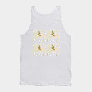 Golden Christmas Tank Top